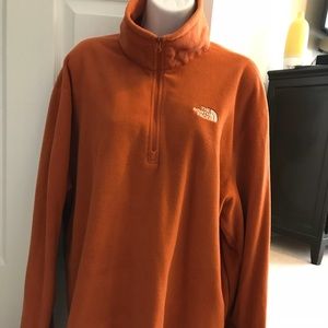The North Face Mens fleece xl large zip up jacket